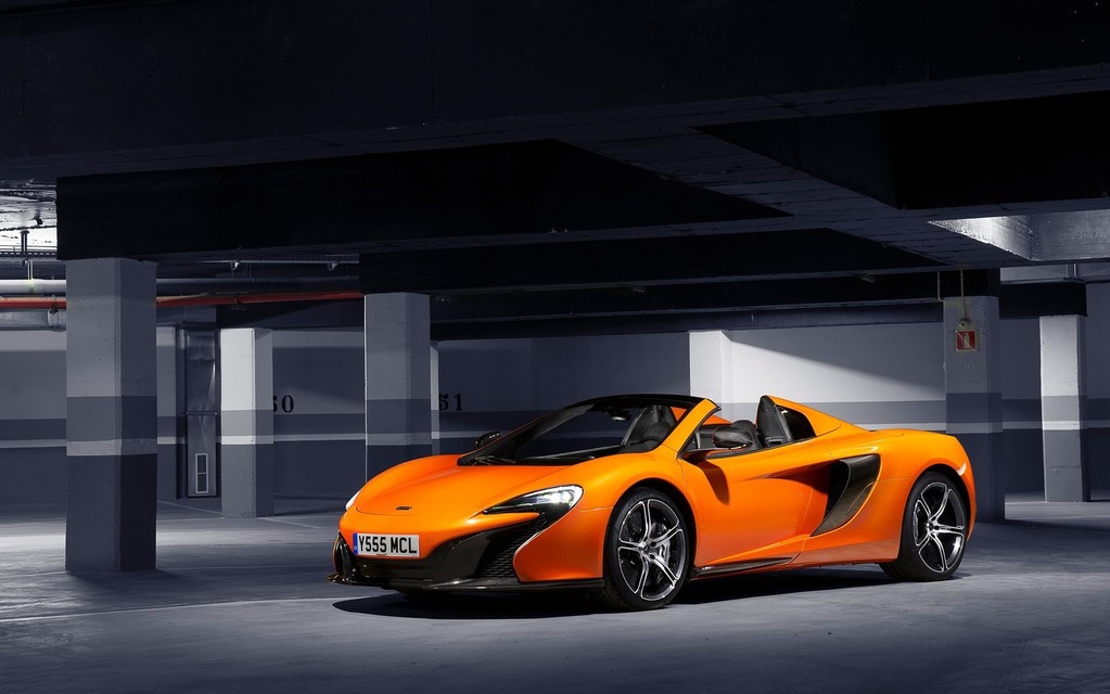 McLaren 650S Spider : 326 km/h 