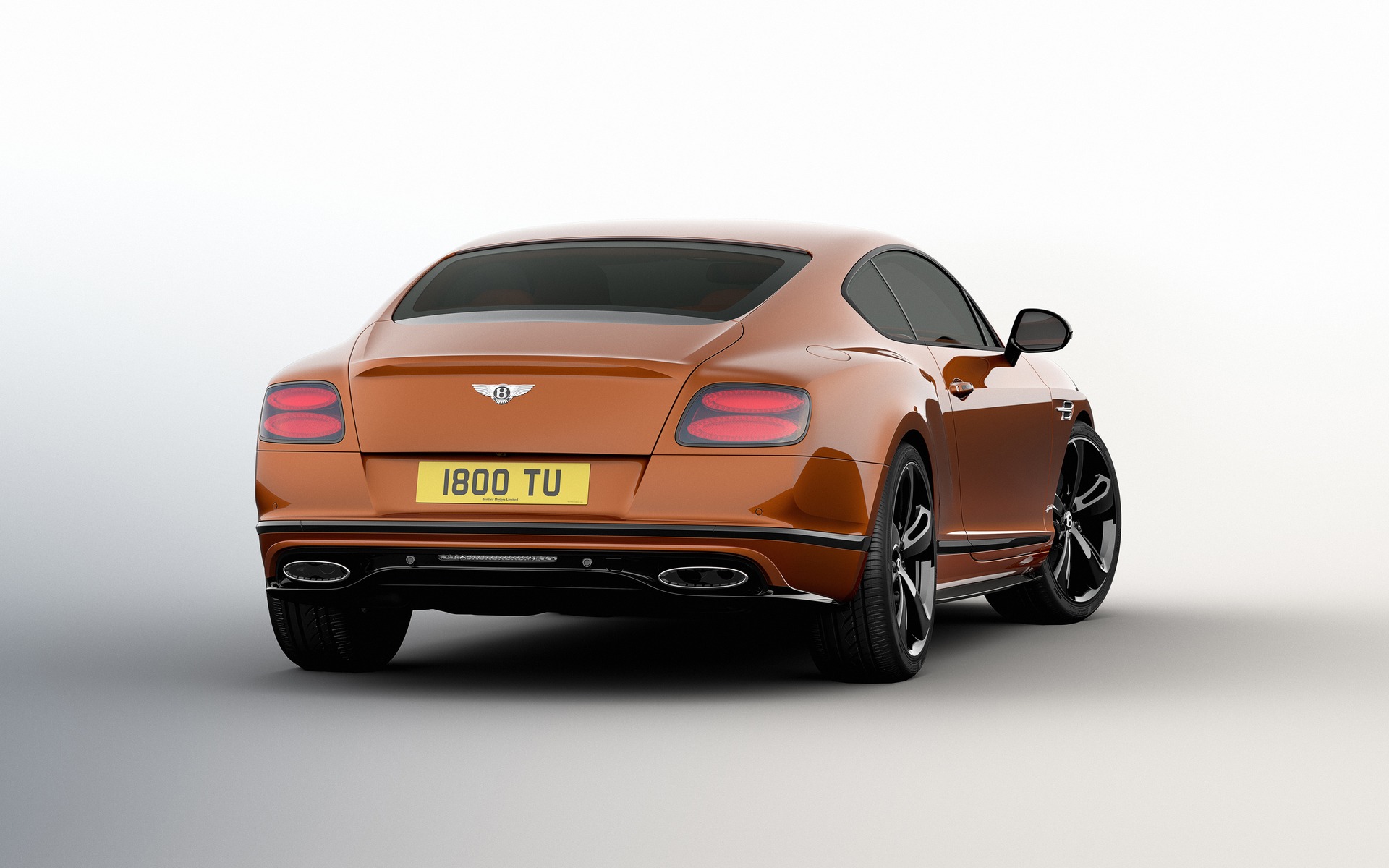 Bentley Continental GT Speed 2016, vue arrière