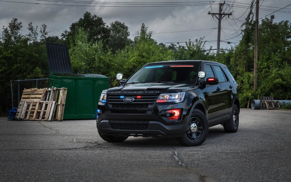 The Ford Police Interceptor Utility, ready to catch criminals
