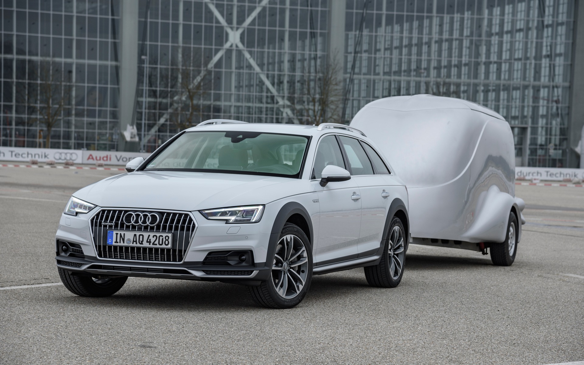 Audi A4 allroad 2017 - Capacité de remorquage européenne de 1 900 kilos.