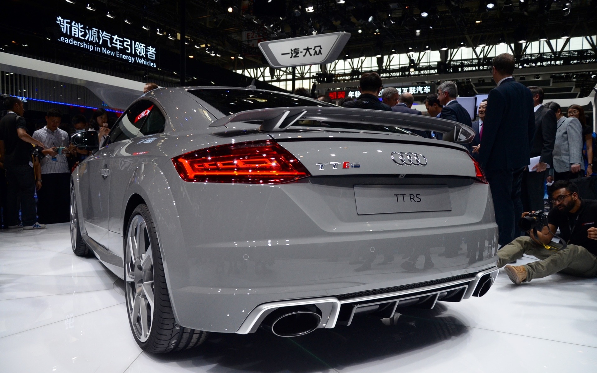 Audi TT RS unveiled at the 2016 Beijing Auto Show