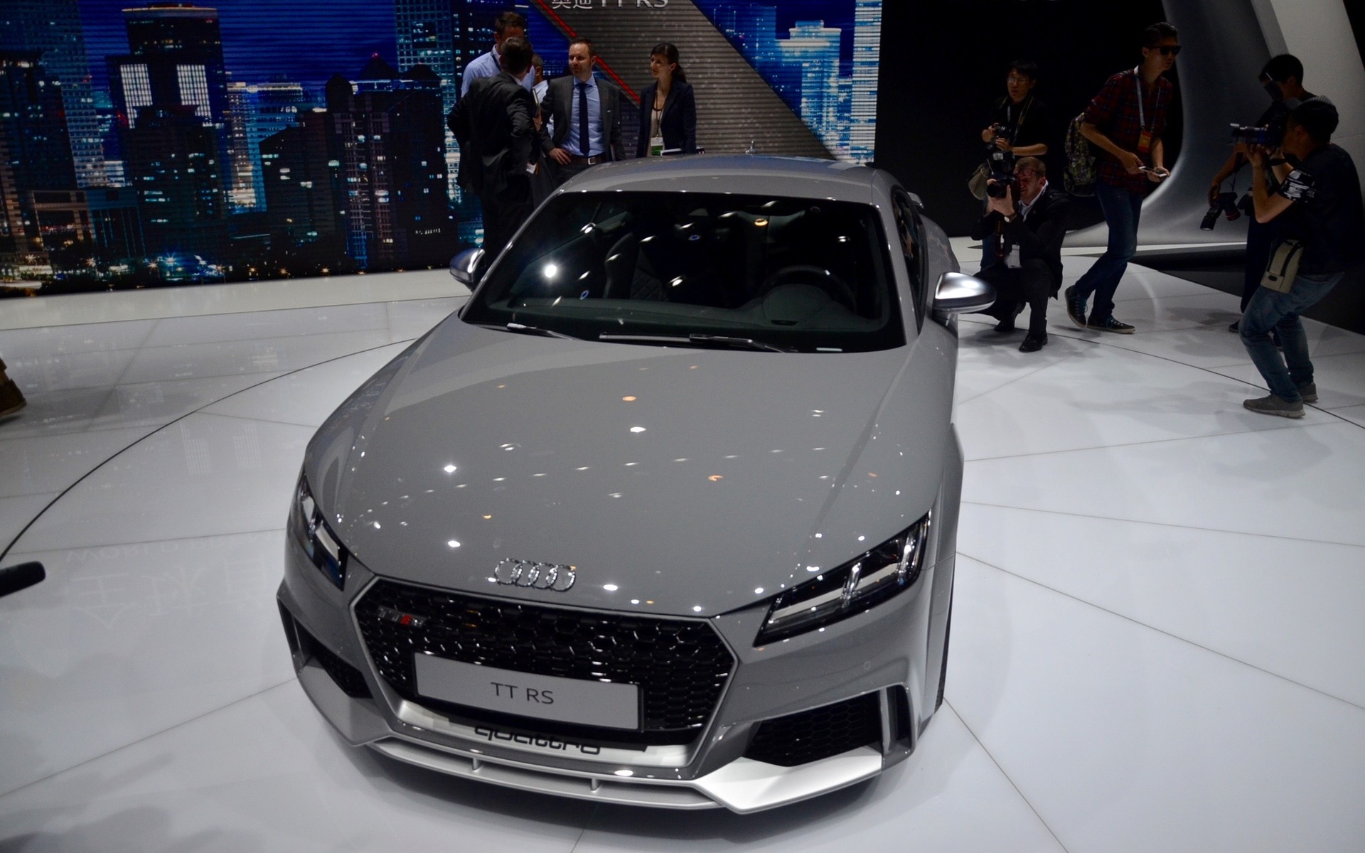 Audi TT RS unveiled at the 2016 Beijing Auto Show