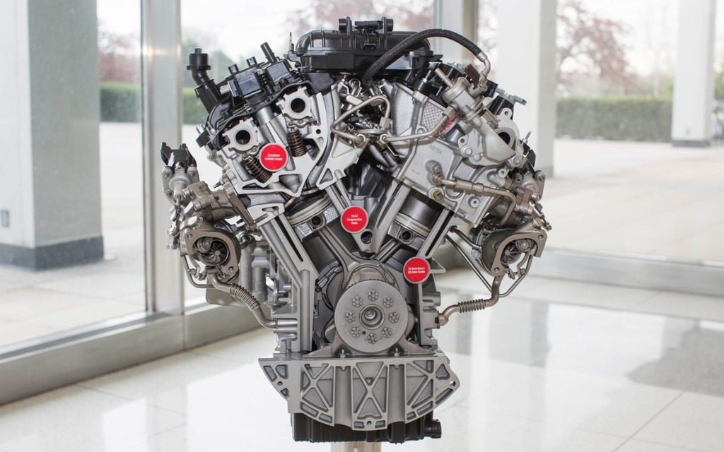 Le moteur V6 EcoBoost de 3,5 litres du Ford F-150 2017