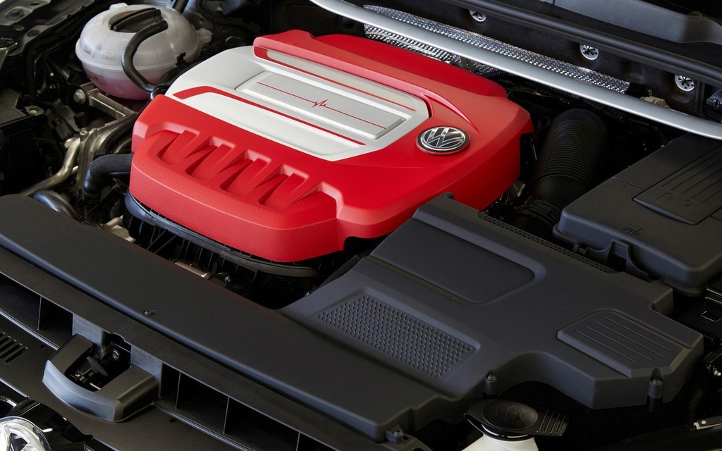 Le moteur de la Volkswagen Golf GTI Heartbeat