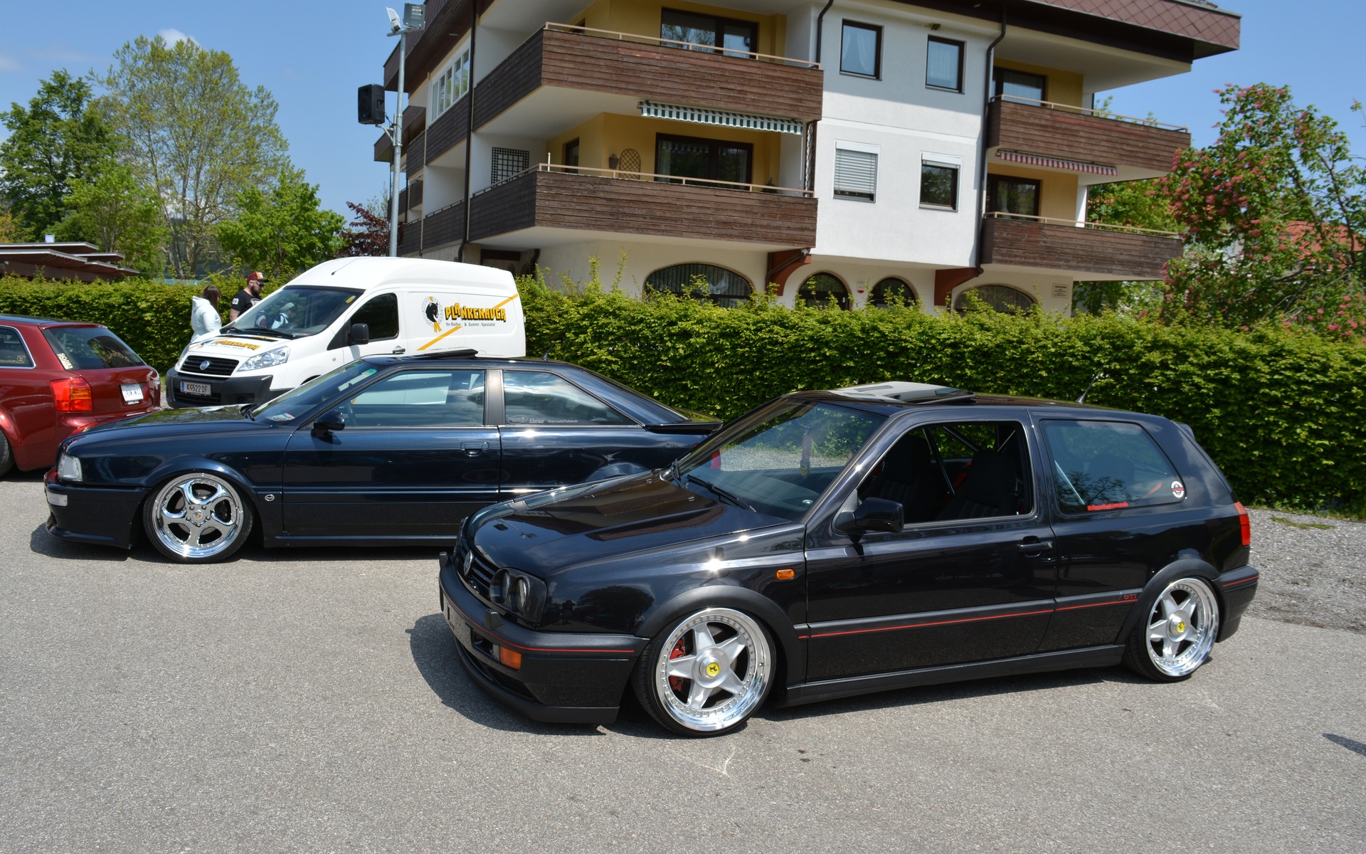 MK3 GTI et Audi Coupe