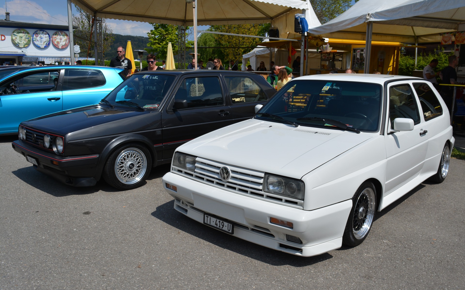 MK2 Golf Rally et GTI