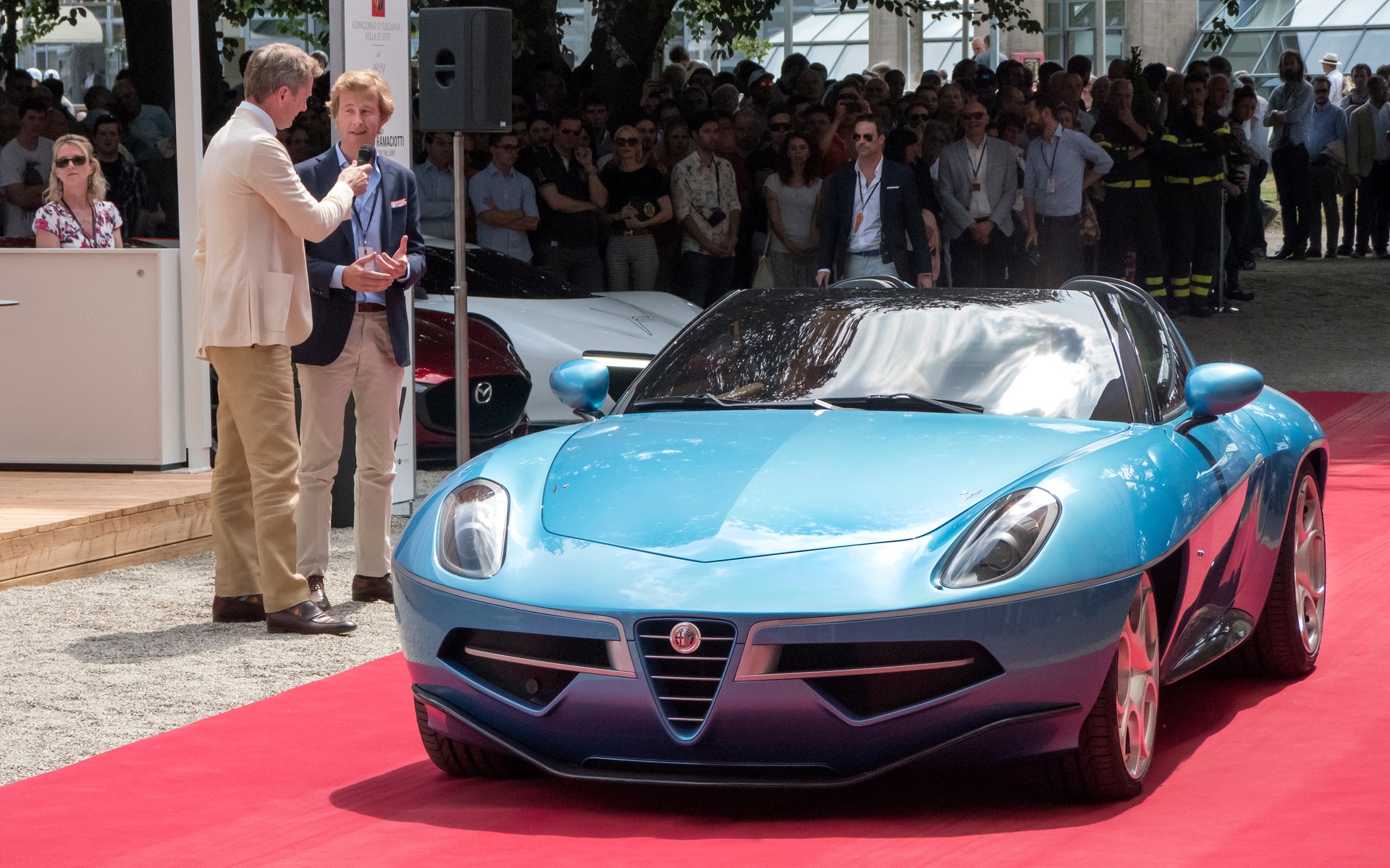Alfa Romeo Disco Volante Spyder par Touring Superleggera