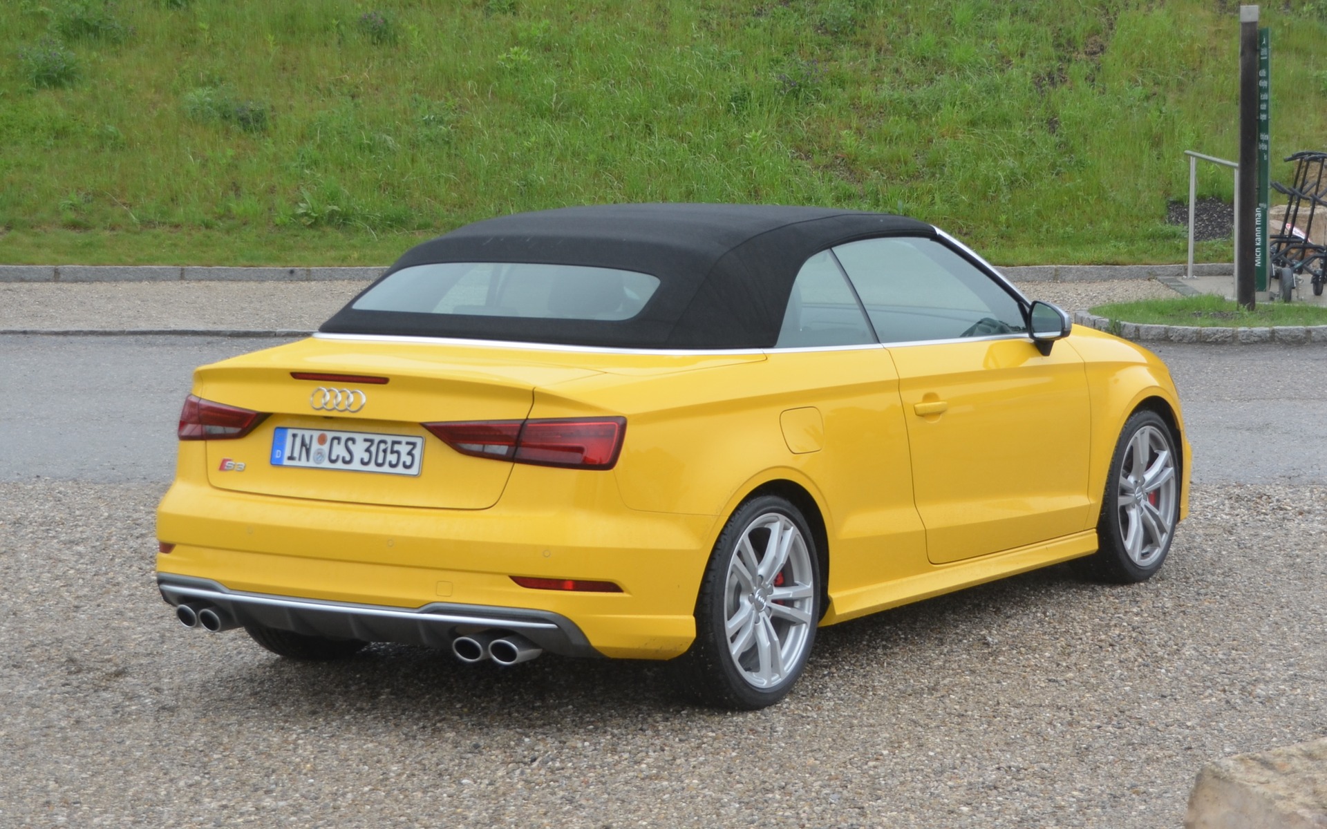 2017 Audi S3 Cabriolet (only the A3 Cabriolet will be sold in Canada)