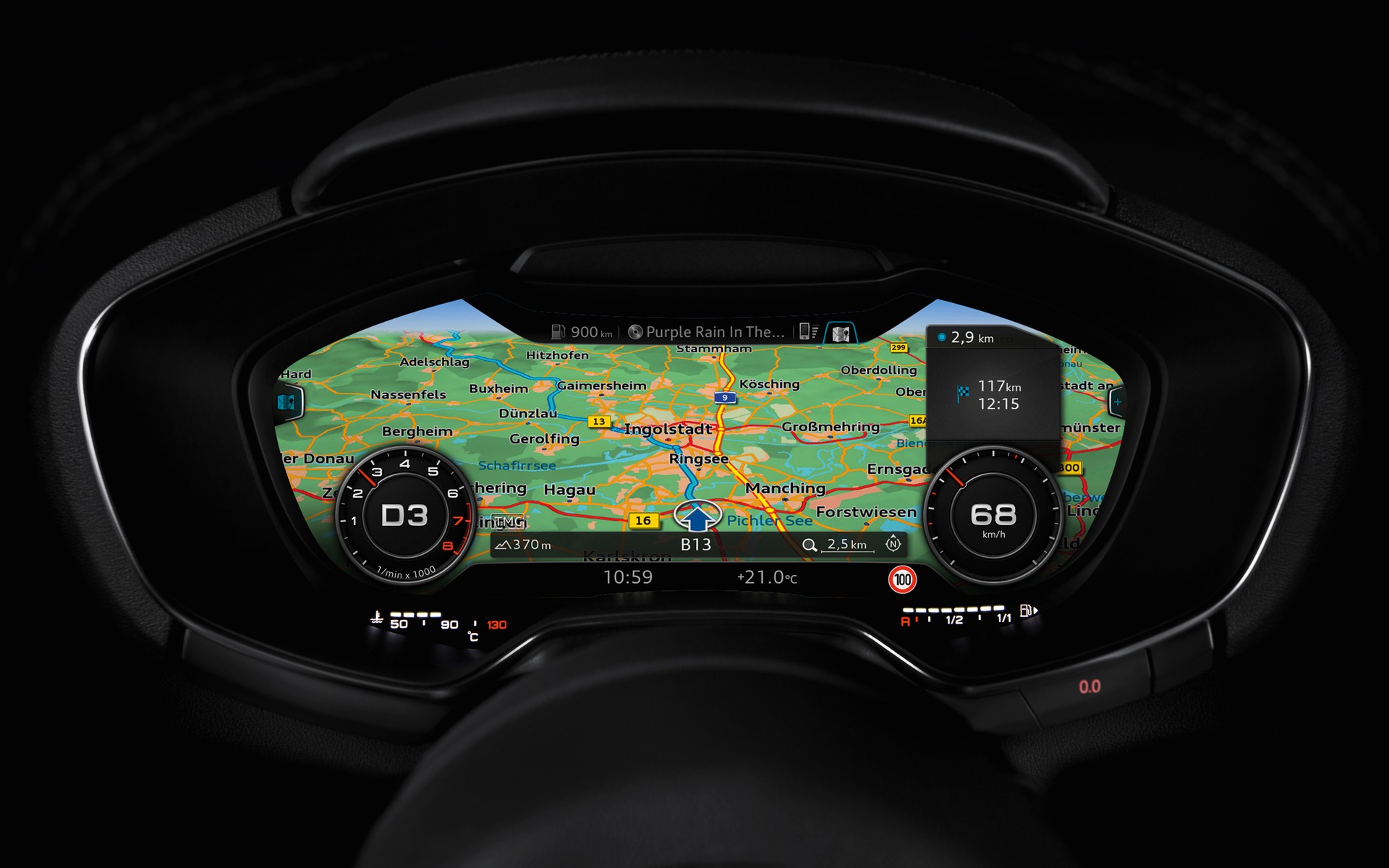 Some Audi virtual cockpit displays are really impressive.