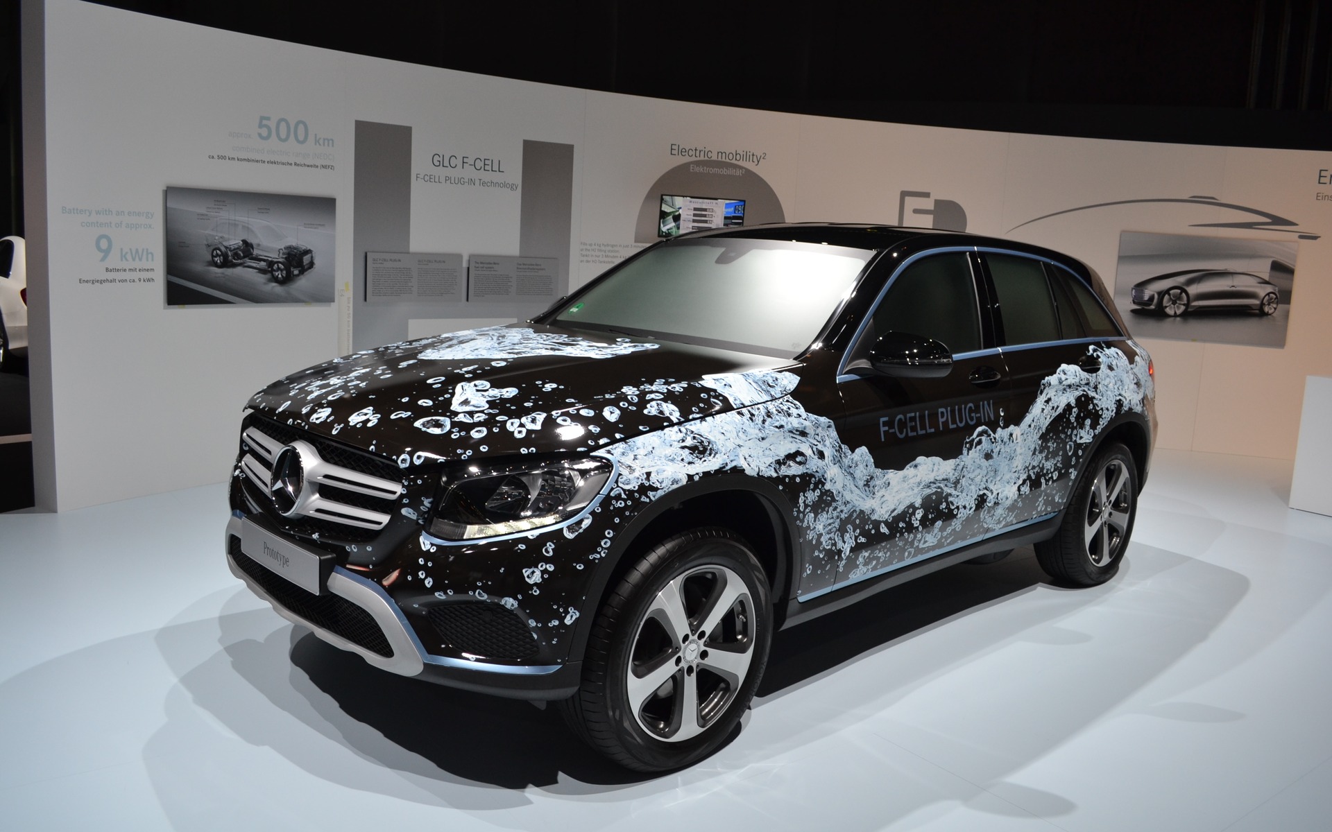 Le Mercedes-Benz GLC Fuell Cell