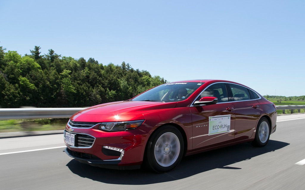 2016 AJAC EcoRun - 2016 Chevrolet Malibu Hybrid