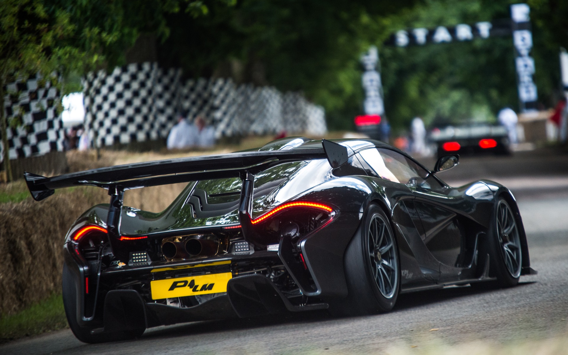McLaren P1 LM in action at the Festival of Speed 2016