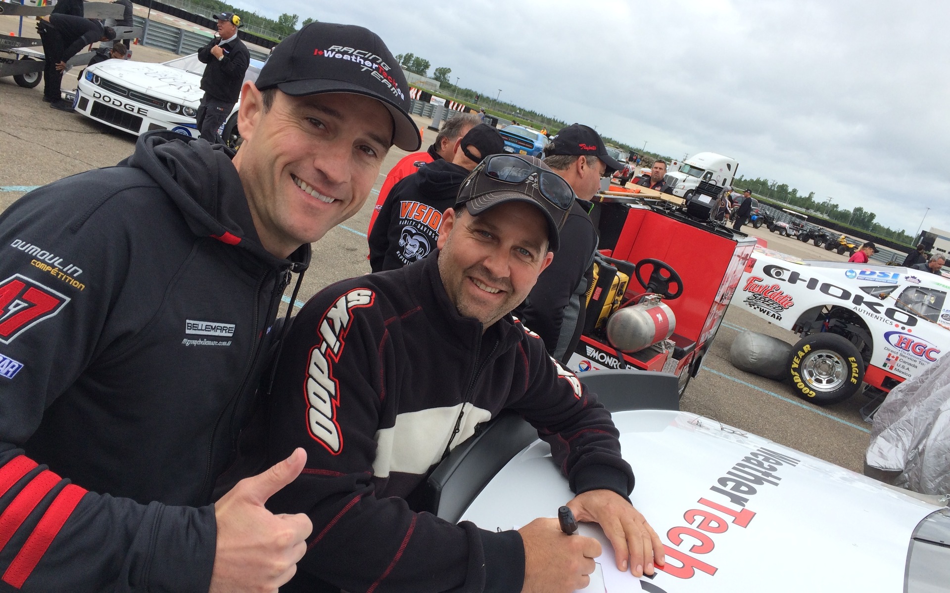 LOUIS-PHILIPPE DUMOULIN AND WEATHERTECH CANADA EXTEND PARTNERSHIP