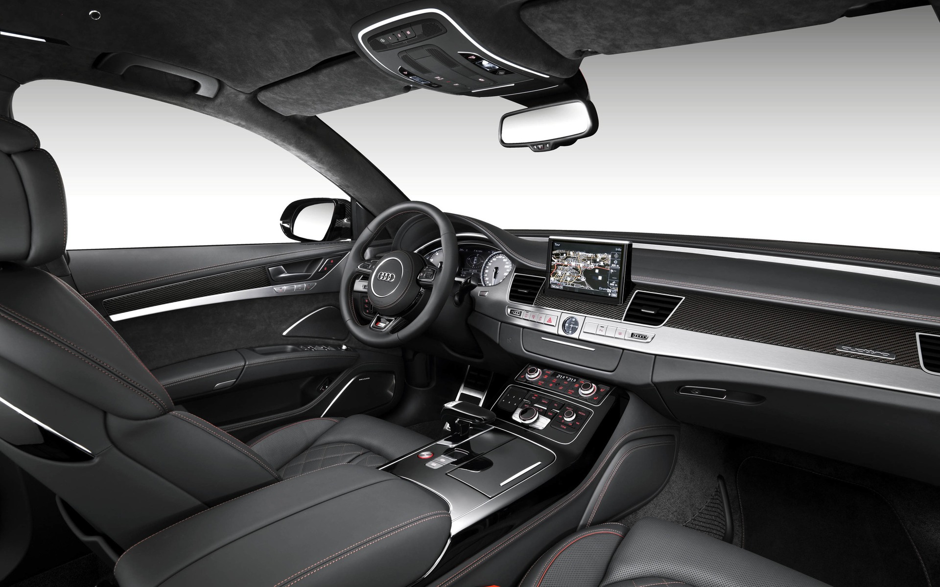 Audi S8 plus 2016 - Design sobre et qualité d'assemblage au top.