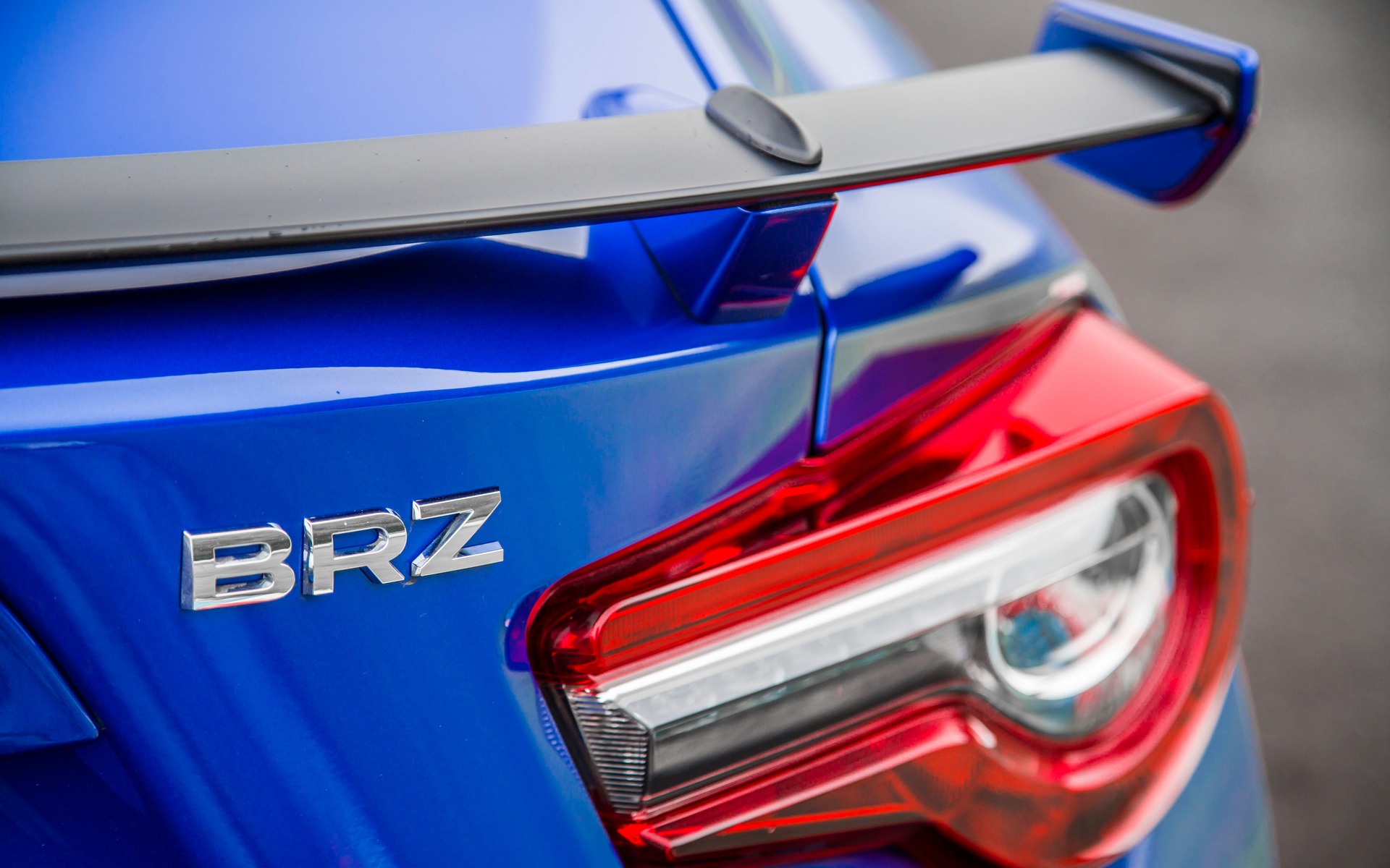 Subaru BRZ 2017 - Aileron arrière de série sur tous les modèles.