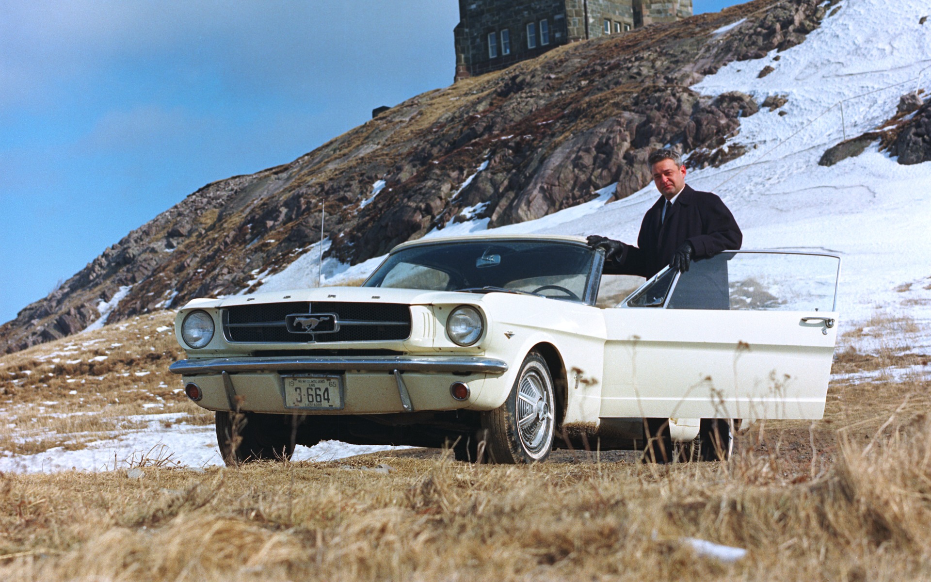 Stanley Tucker et sa première Mustang, la #0001