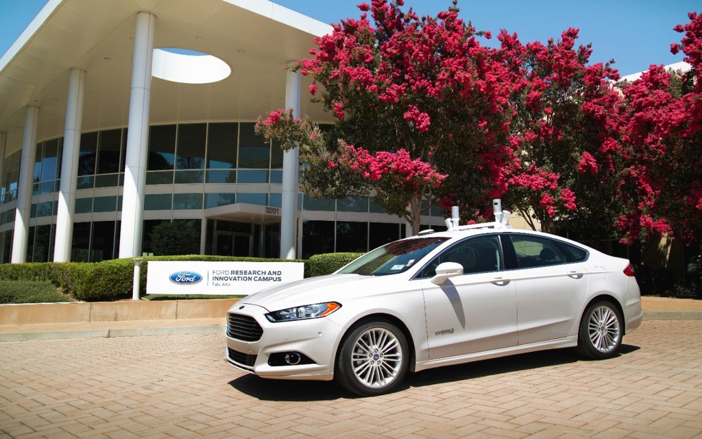 Ford Fusion autonomous vehicle