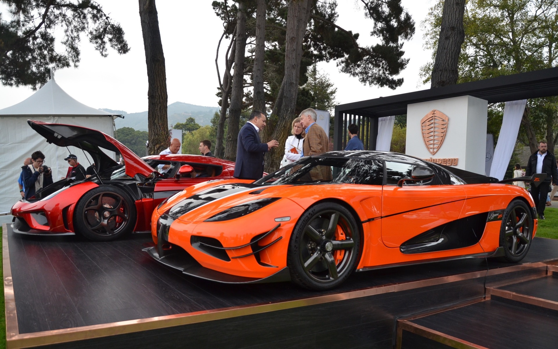 The Quail 2016 - Koenigsegg Agera XS et Regera
