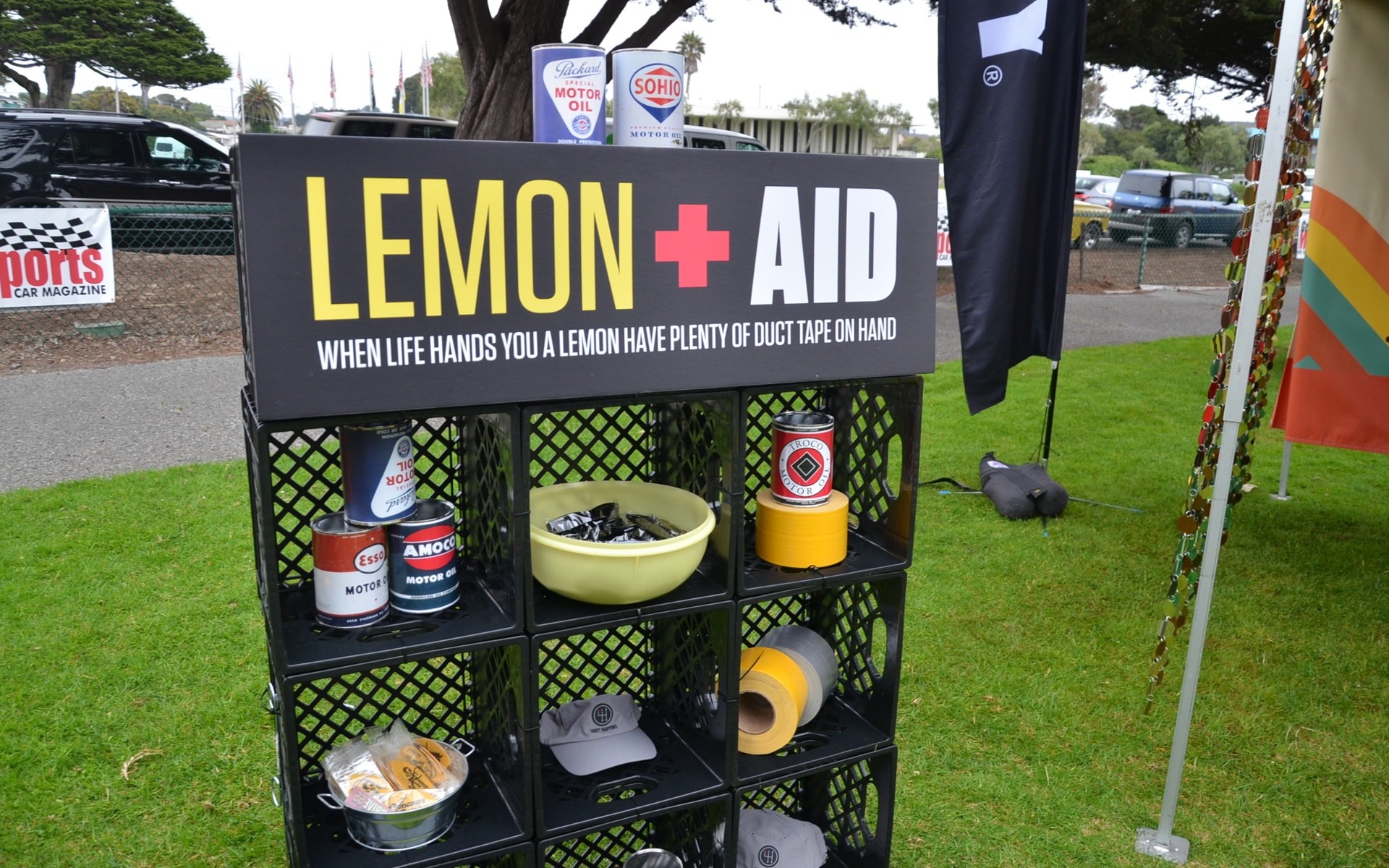 2016 Concours D'LeMons - Humour is part of the show.