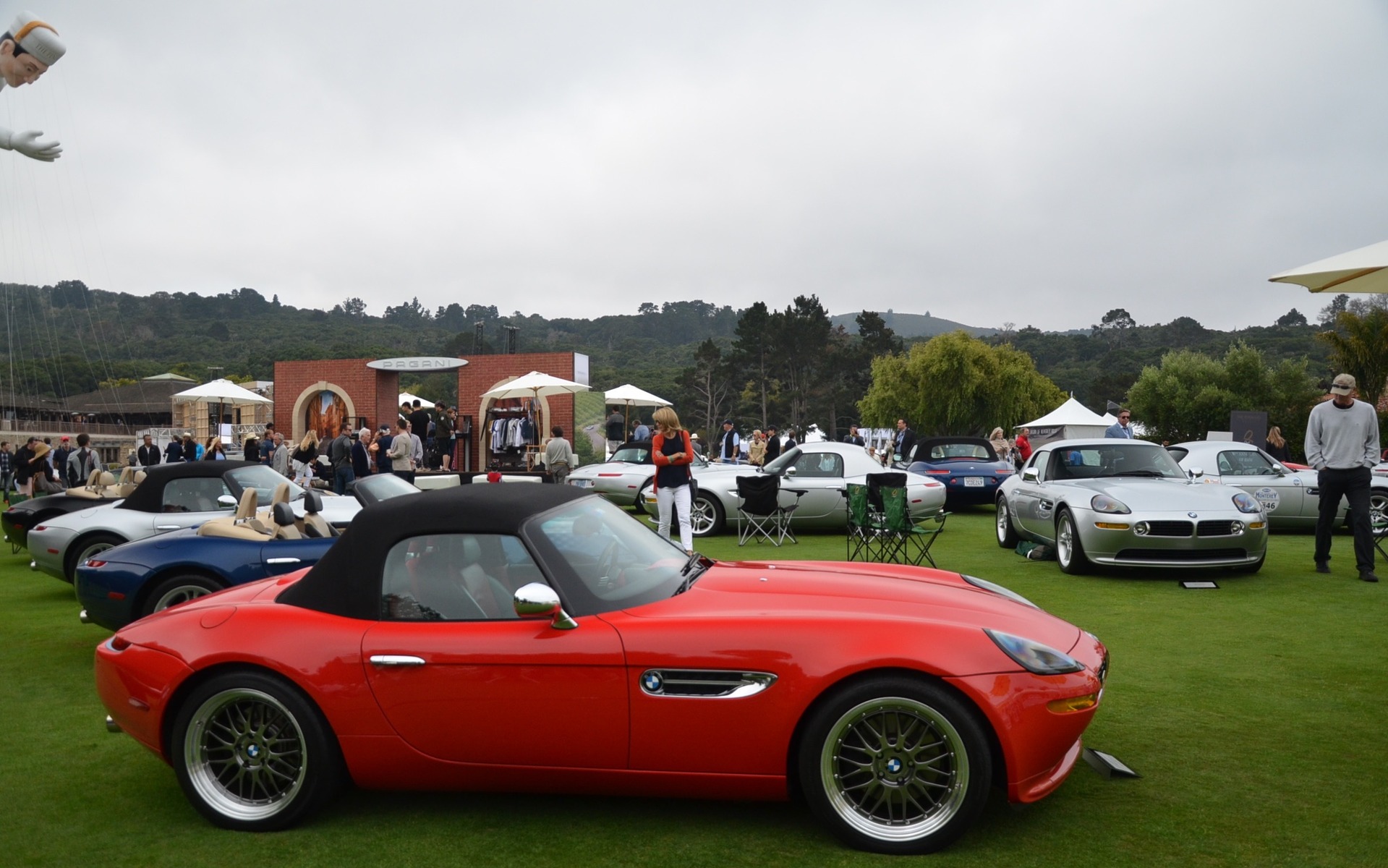 The Quail 2016 - BMW Z8, 25 cars in display.