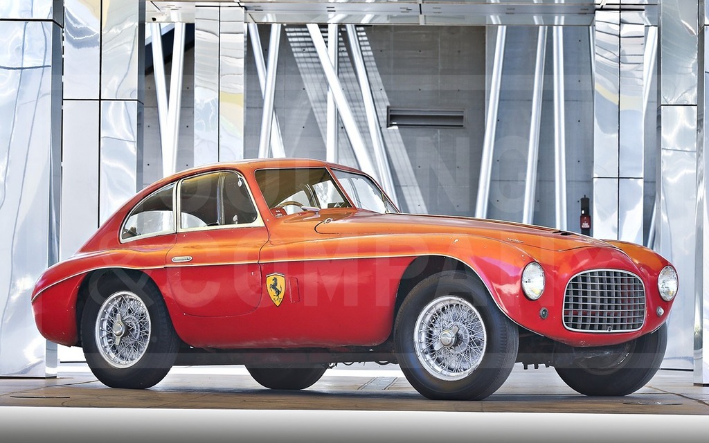 5: 1950 Ferrari 166 MM Berlinetta. Price: $5,450,000 US