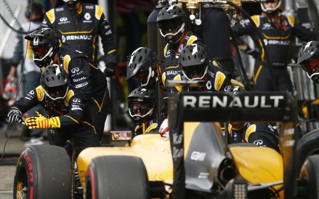 Renault Sport F1 - Pit stop