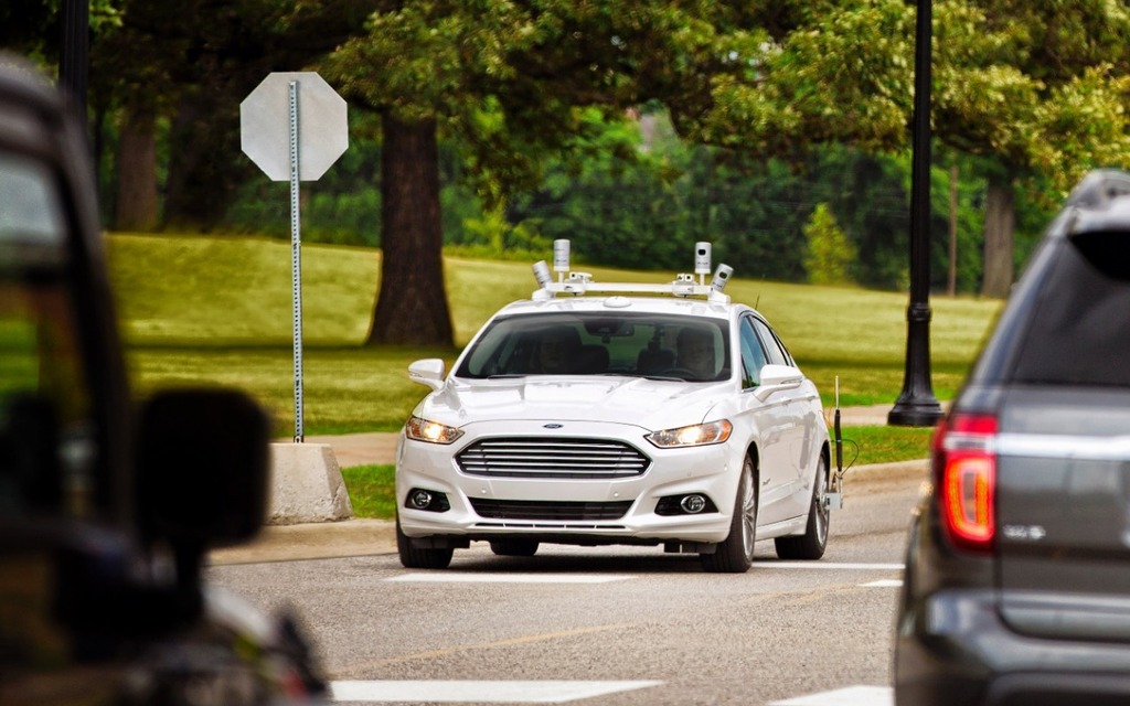 Autonomous Ford Fusion Hybrid