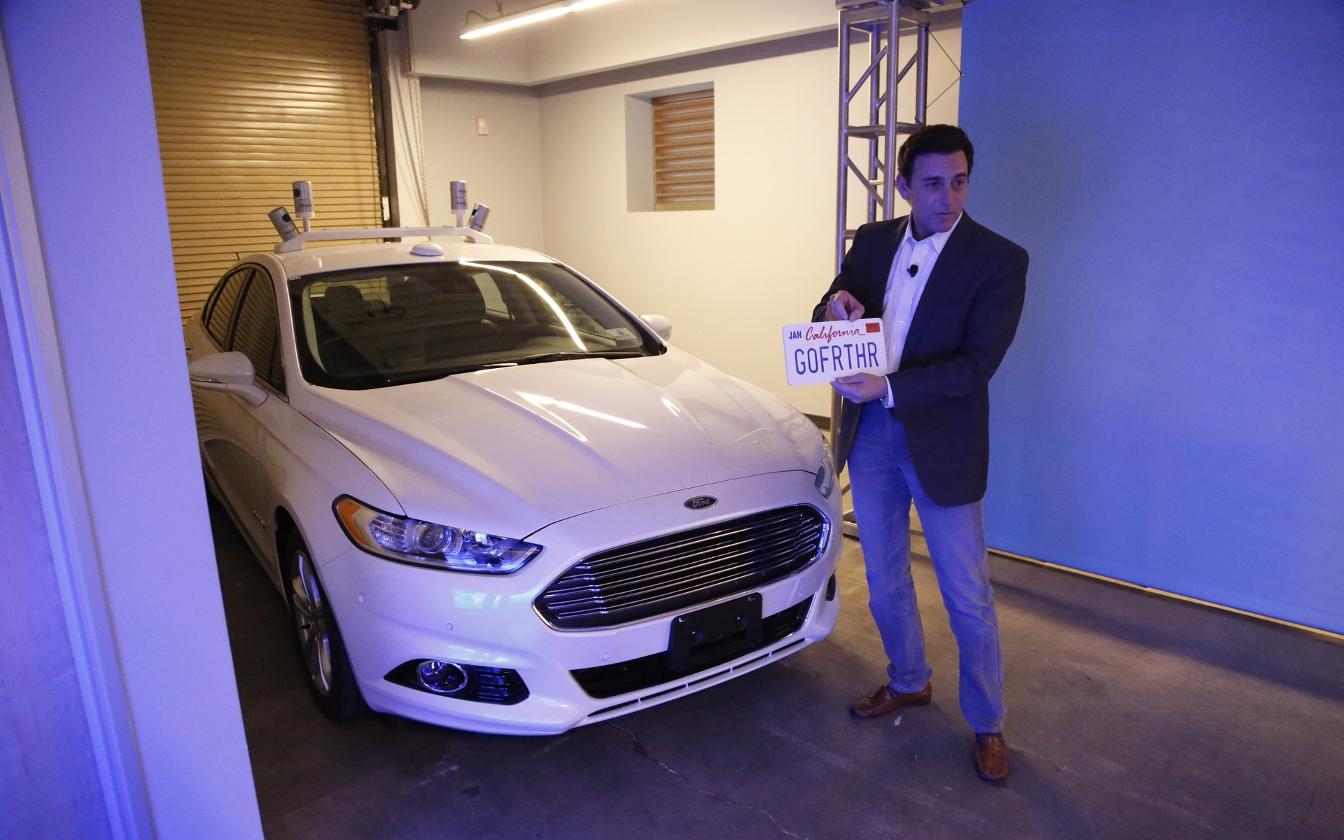 Mark Fields and the autonomous Ford Fusion Hybrid