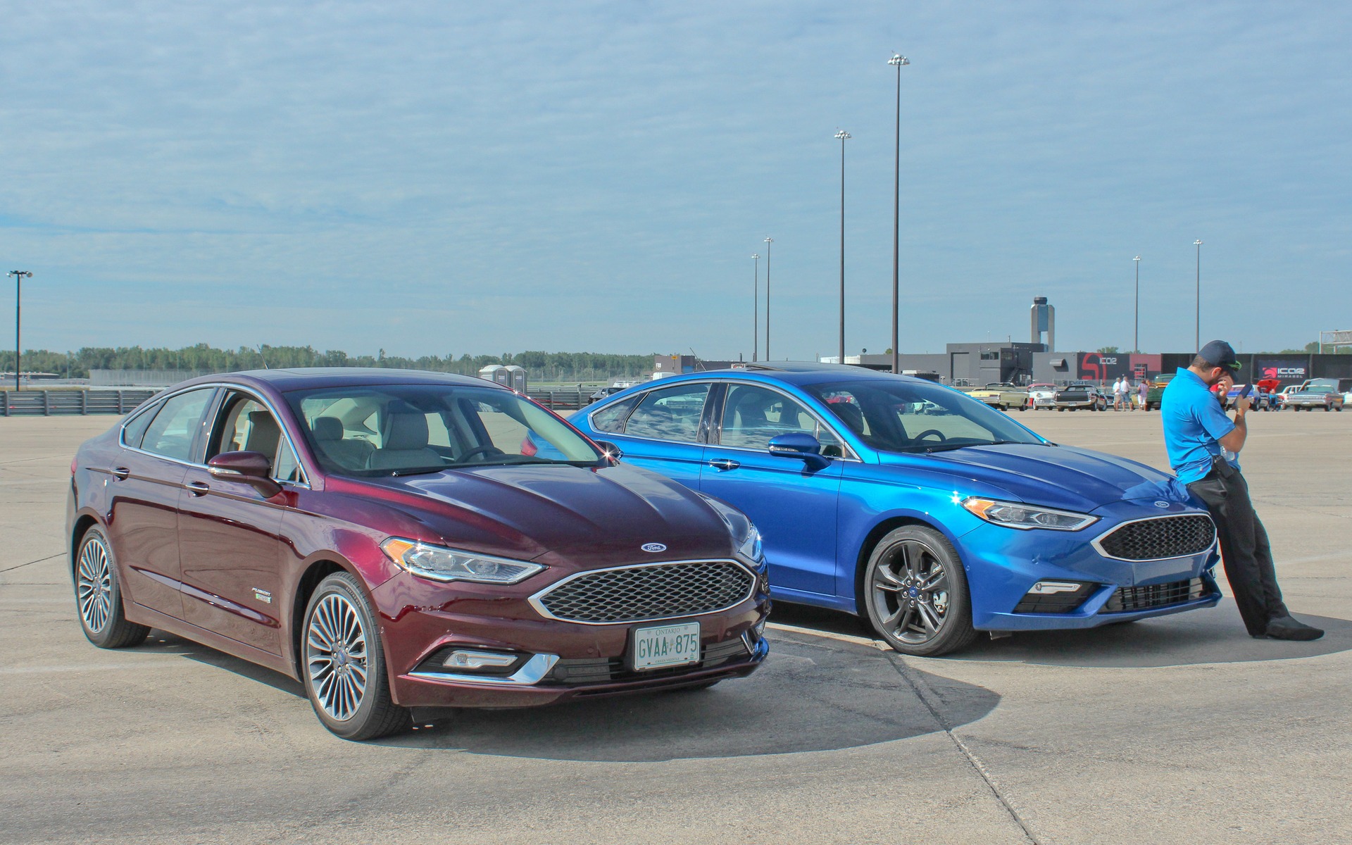 Ford Fusion Sport et Fusion hybride 2017 au Super Auto Show 2016