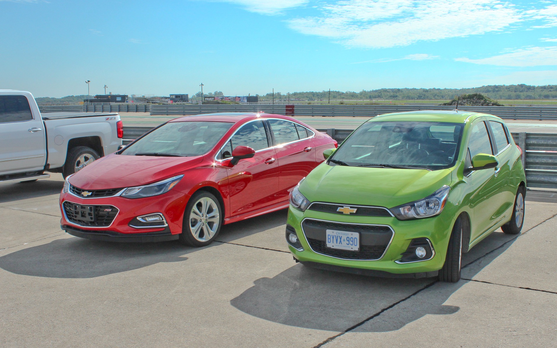 Chevrolet Cruze et Spark 2016 au Super Auto Show