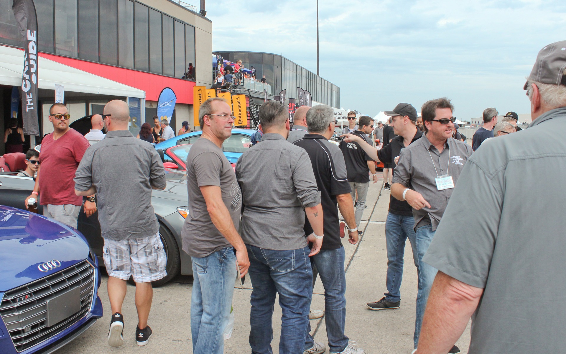 Les journalistes du Guide de l'auto au Super Auto Show