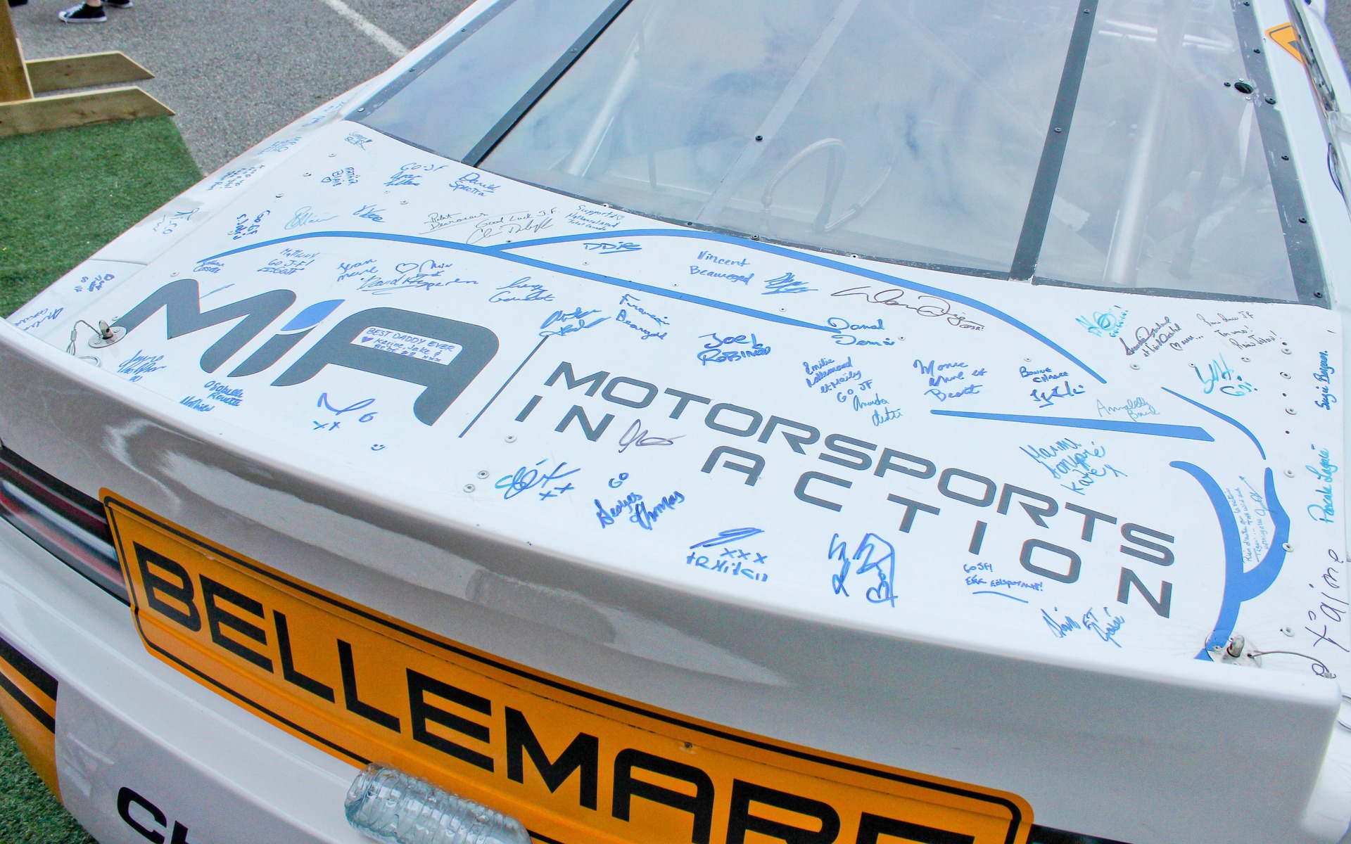 Les frères Dumoulin au Super Auto Show