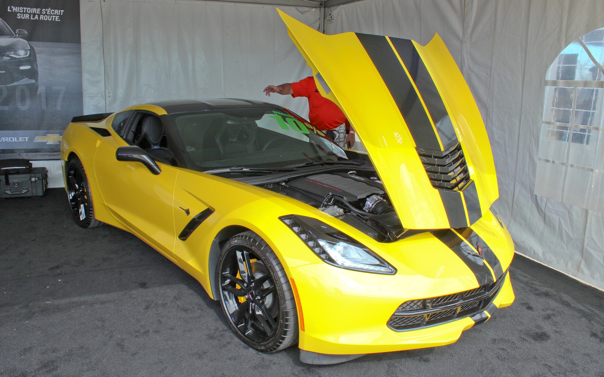 La Chevrolet Corvette Stingray 2016 au Super Auto Show