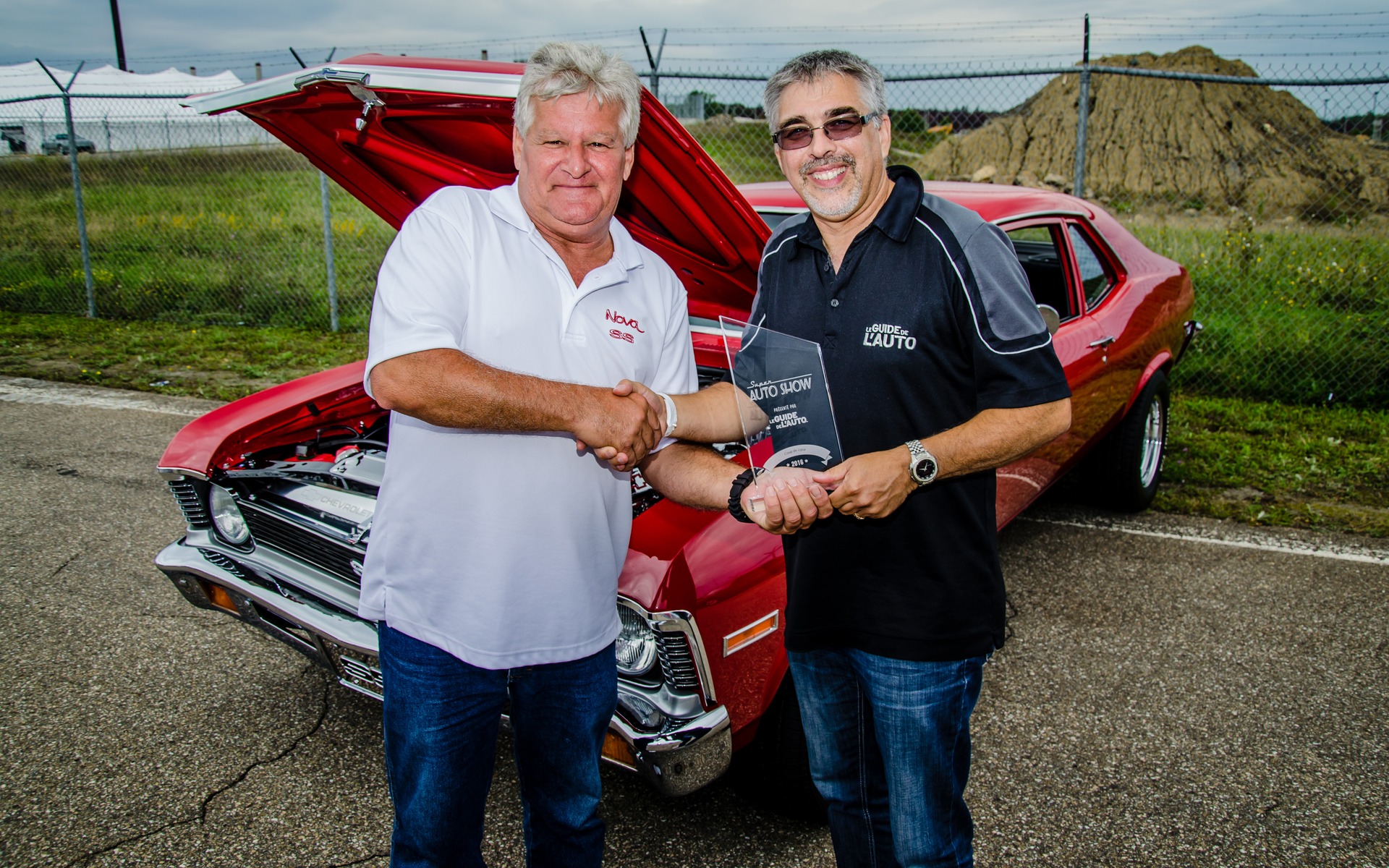 Chevrolet Nova SS 1972 de J. Rollin (Zone 2) accompagné d'Alain Morin