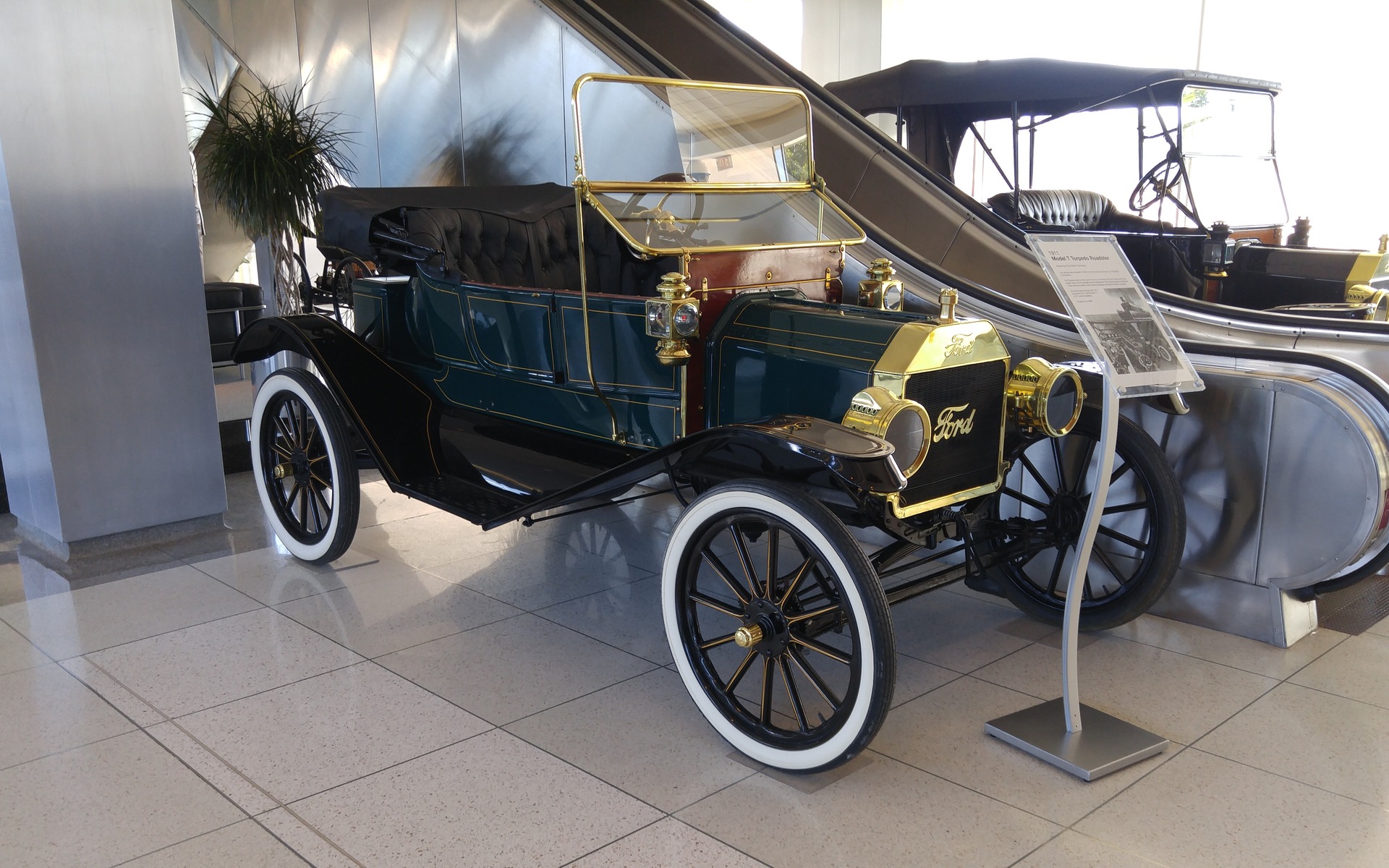 Une Ford T 1911 impeccable.