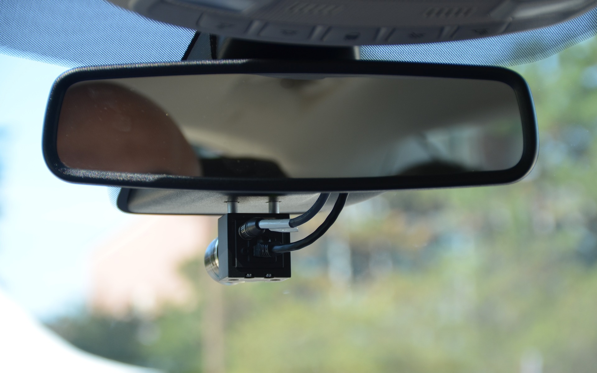 Another camera for detection – this one is inside the car.