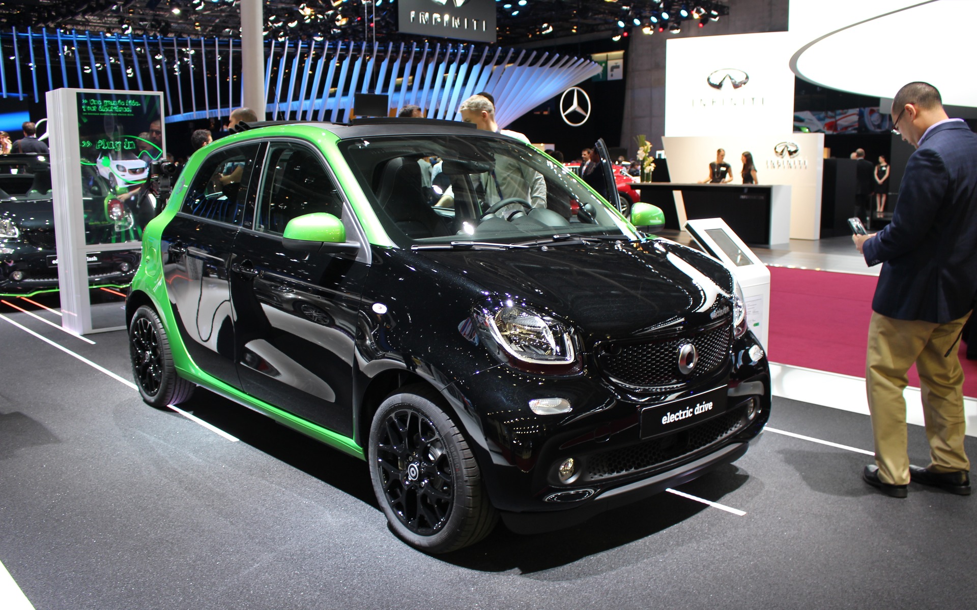 smart forfour electric drive