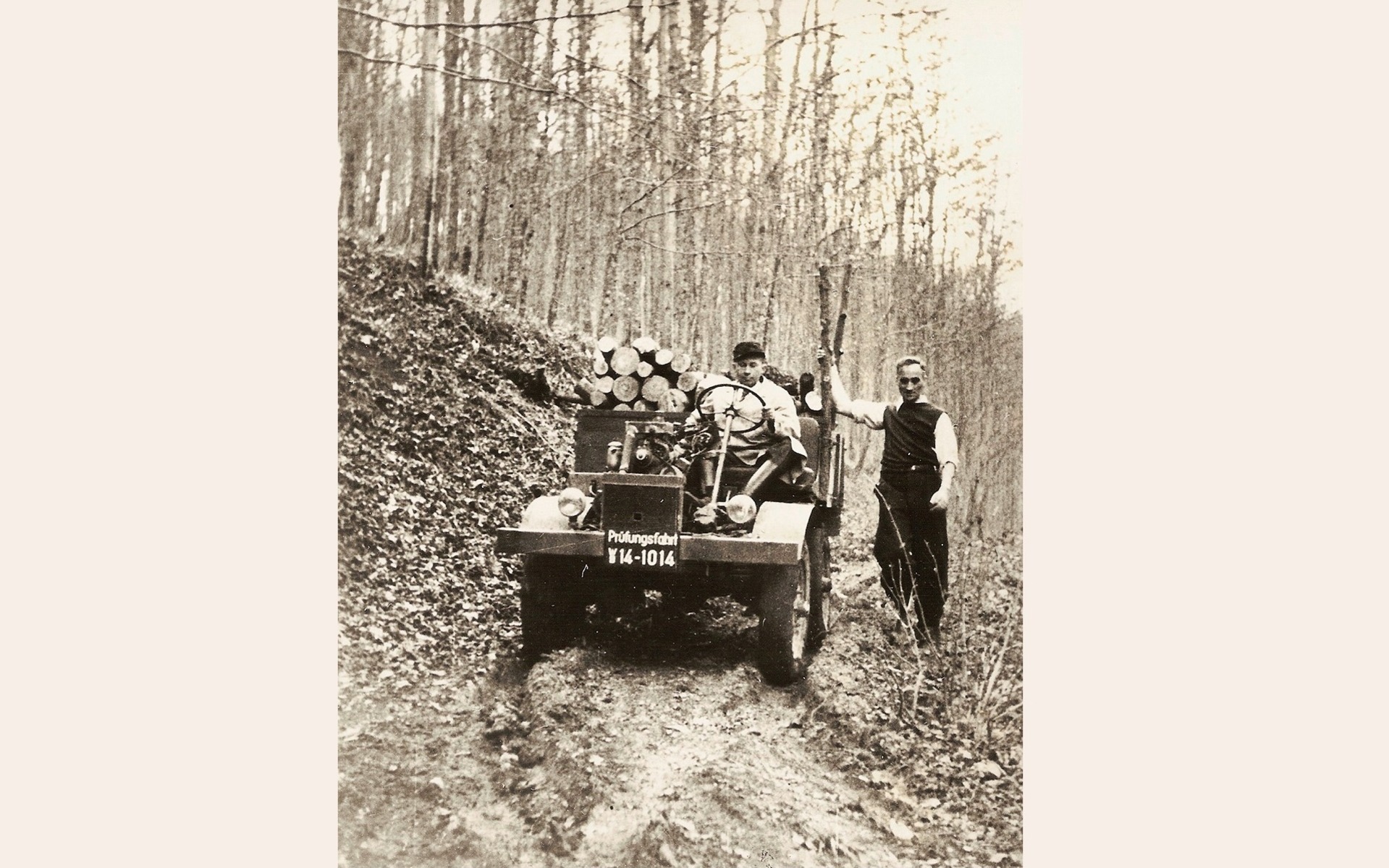 Le premier concept de l'Unimog, en 1946