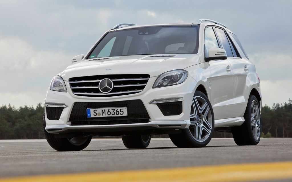 Mercedes-Benz ML 63 AMG : 516 horsepower