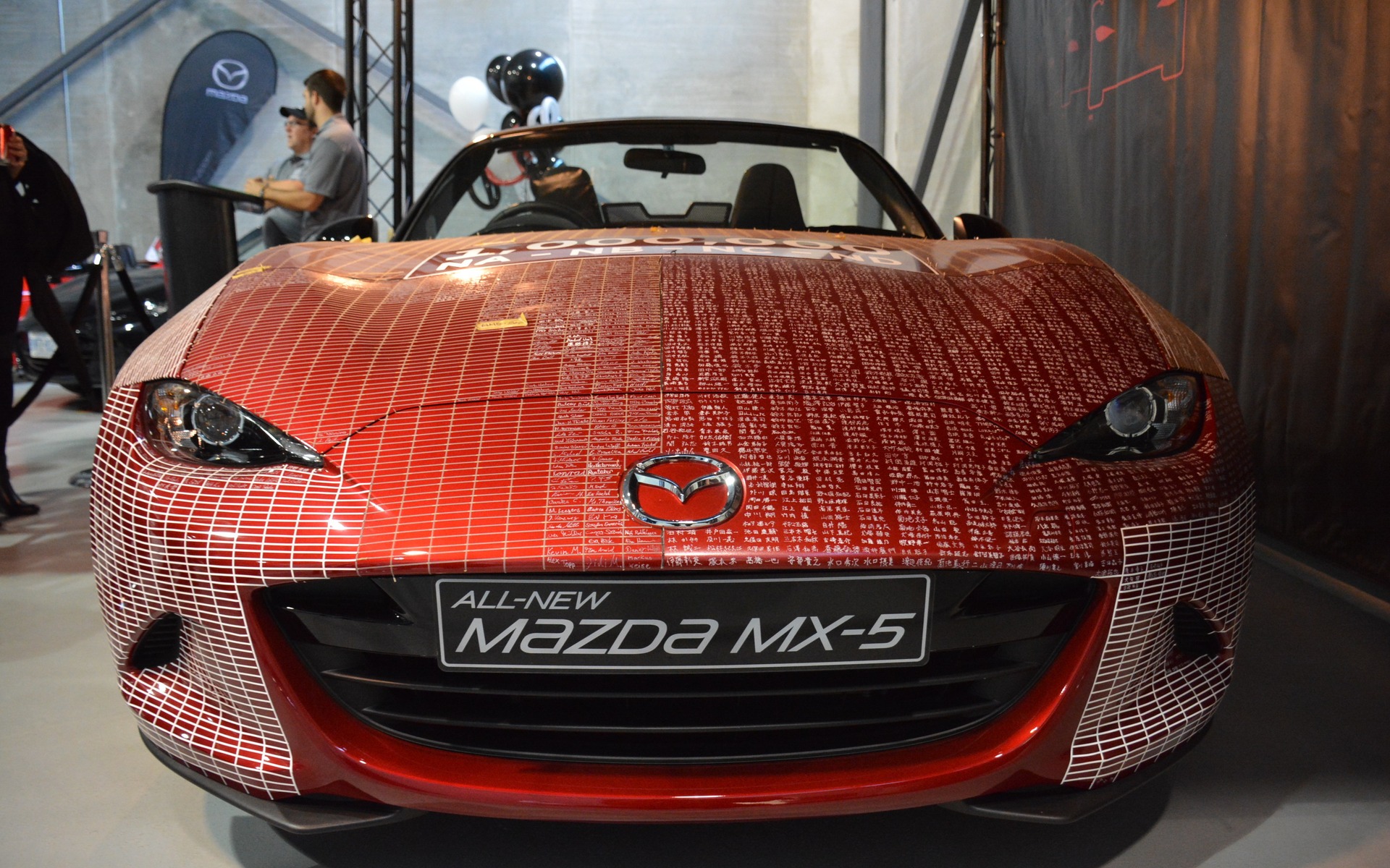 Tournée de la millionième Mazda MX-5