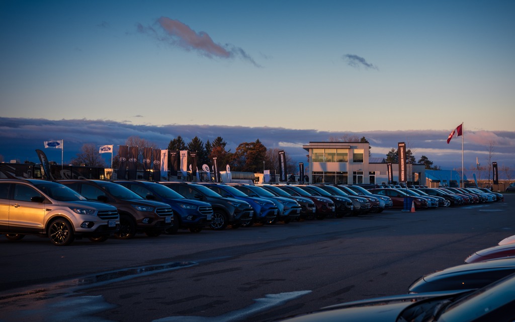 The Small Utility Vehicle category at AJAC's Testfest event