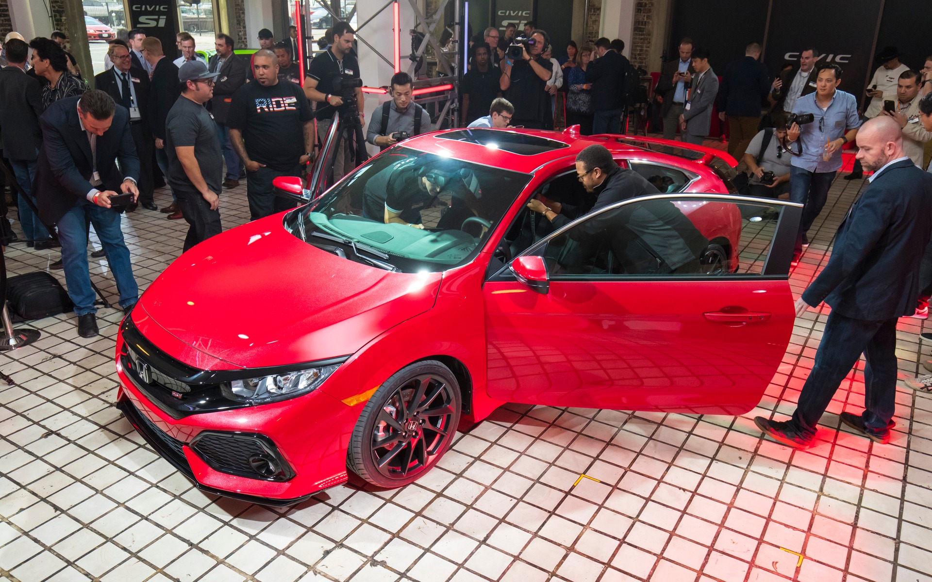 <p>La nouvelle Honda Civic Si Prototype</p>