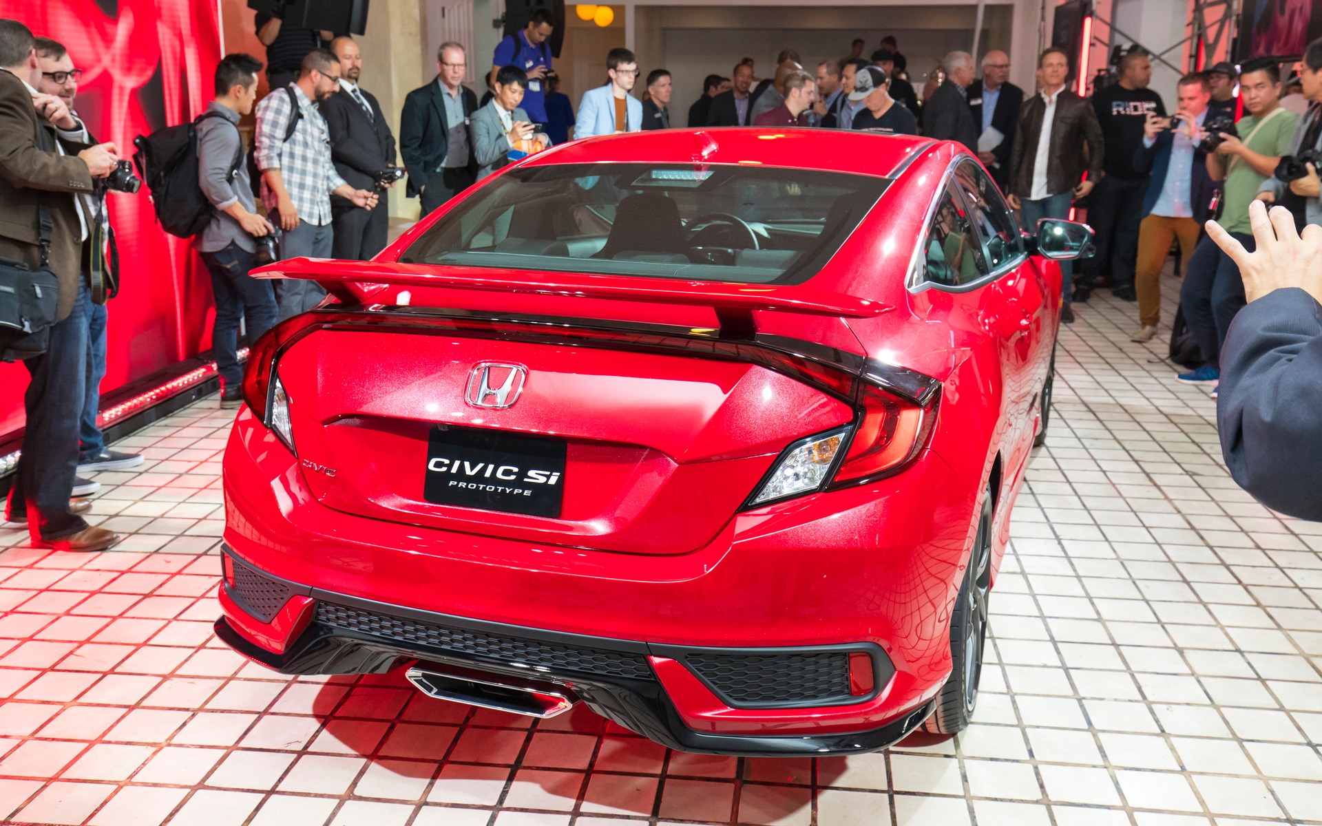 <p>La nouvelle Honda Civic Si Prototype</p>