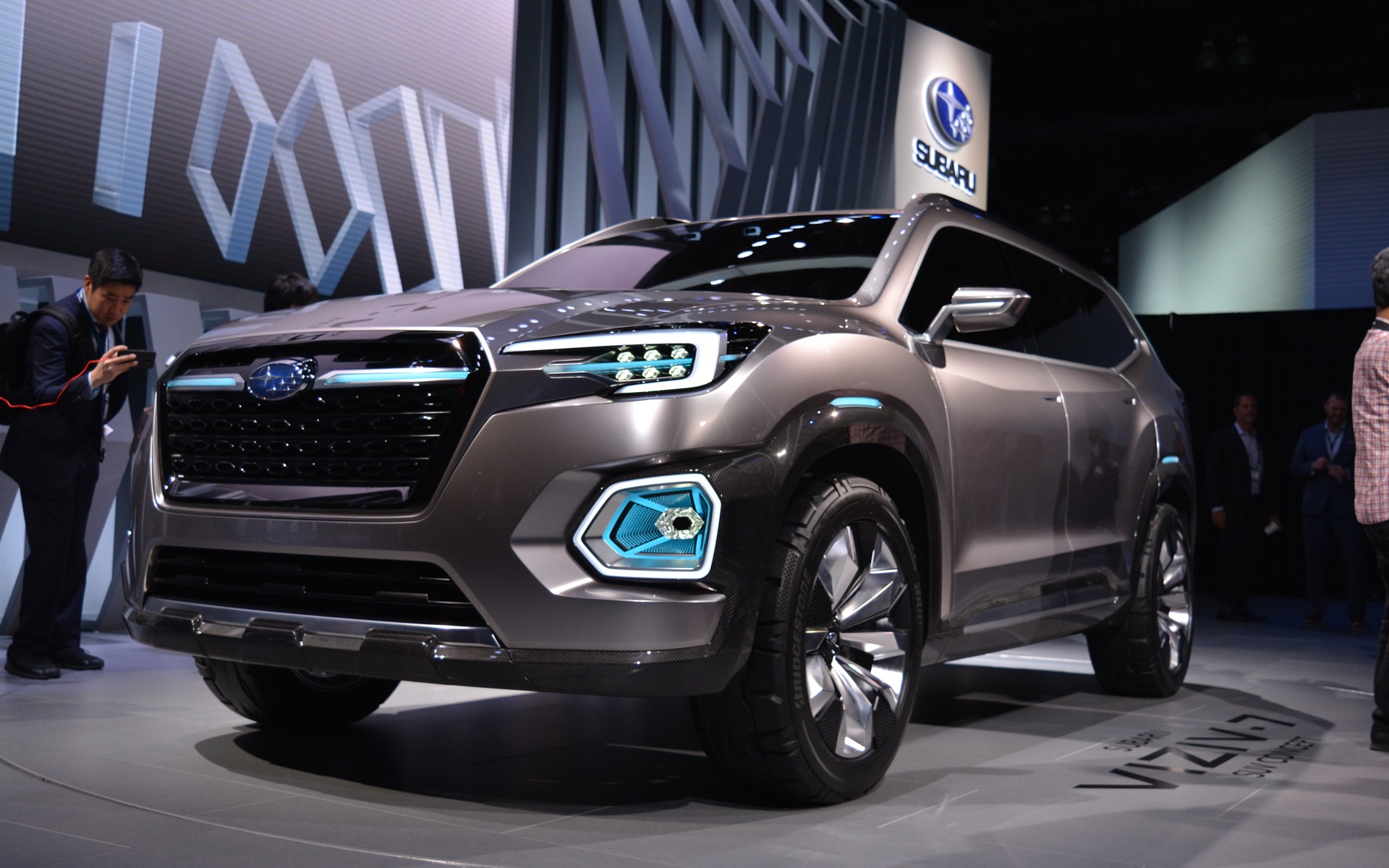 Subaru VIZIV7 SUV Concept the Size of Things to Come  The Car Guide