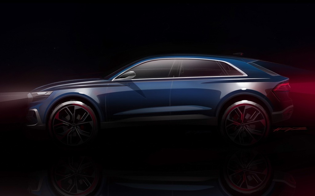 <p>Audi Q8 concept 2018</p>