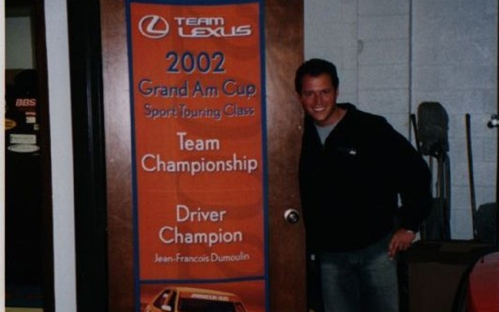 <p>2002 Champion Grand Am Cup - JF Dumoulin</p>