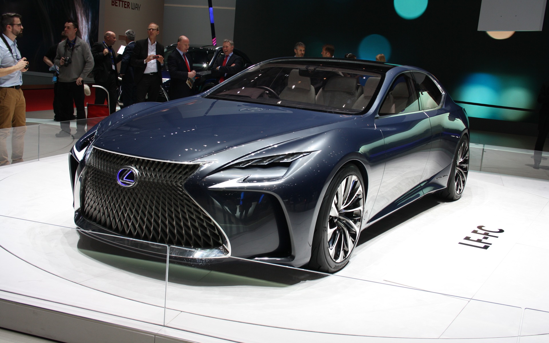 <p>Lexus LF-FC Concept (photo taken at the 2016 Geneva Auto Show)</p>