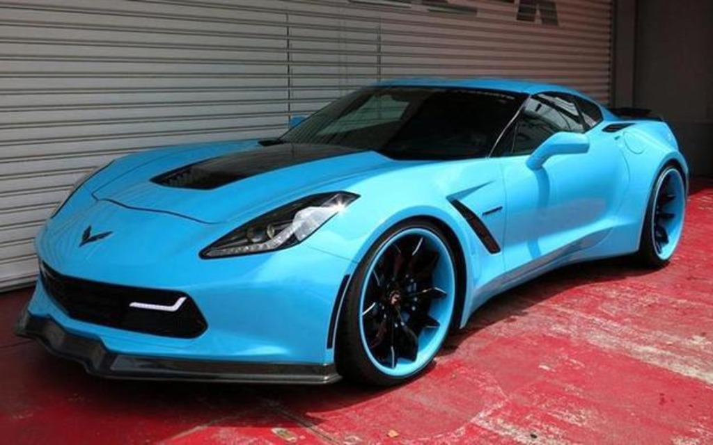 <p>Chevrolet Corvette Stingray Forgatio wide body</p>