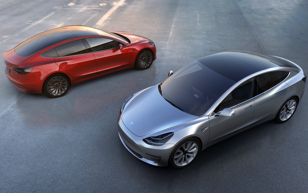 <p>Tesla Model 3</p>