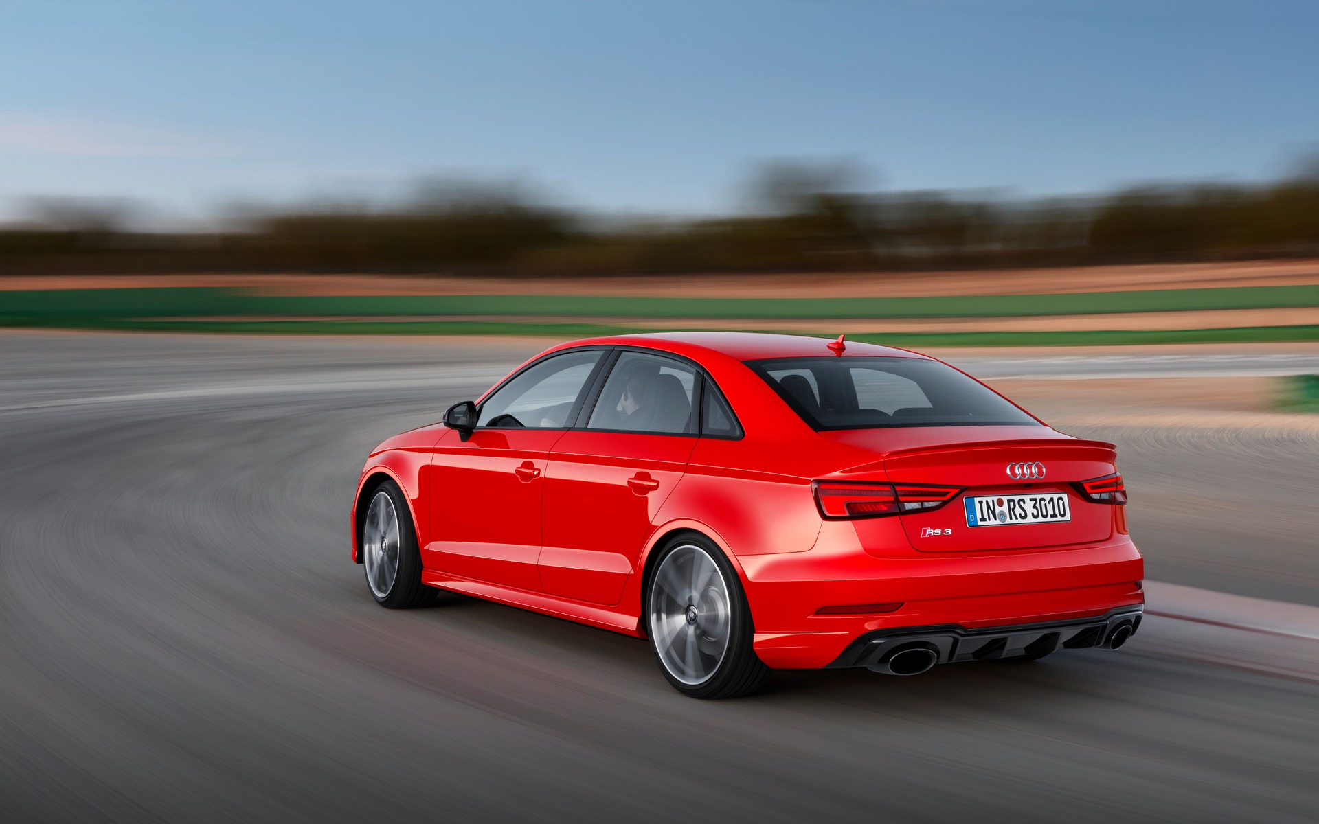 <p>Audi RS3 - Basically an A3 on steroids.</p>